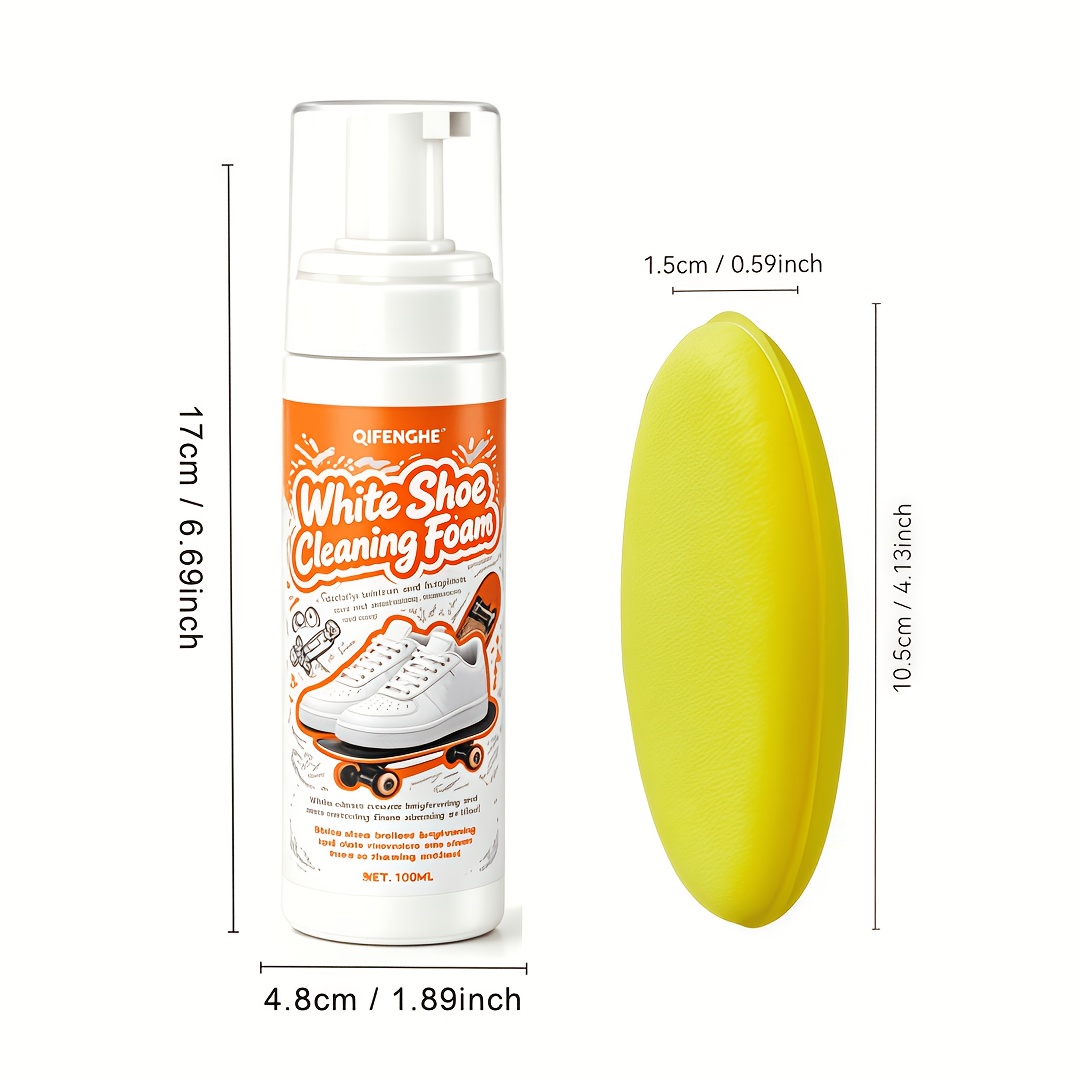 Portable No Rinse White Shoe C - Sneaker Care Spray 评论和价格