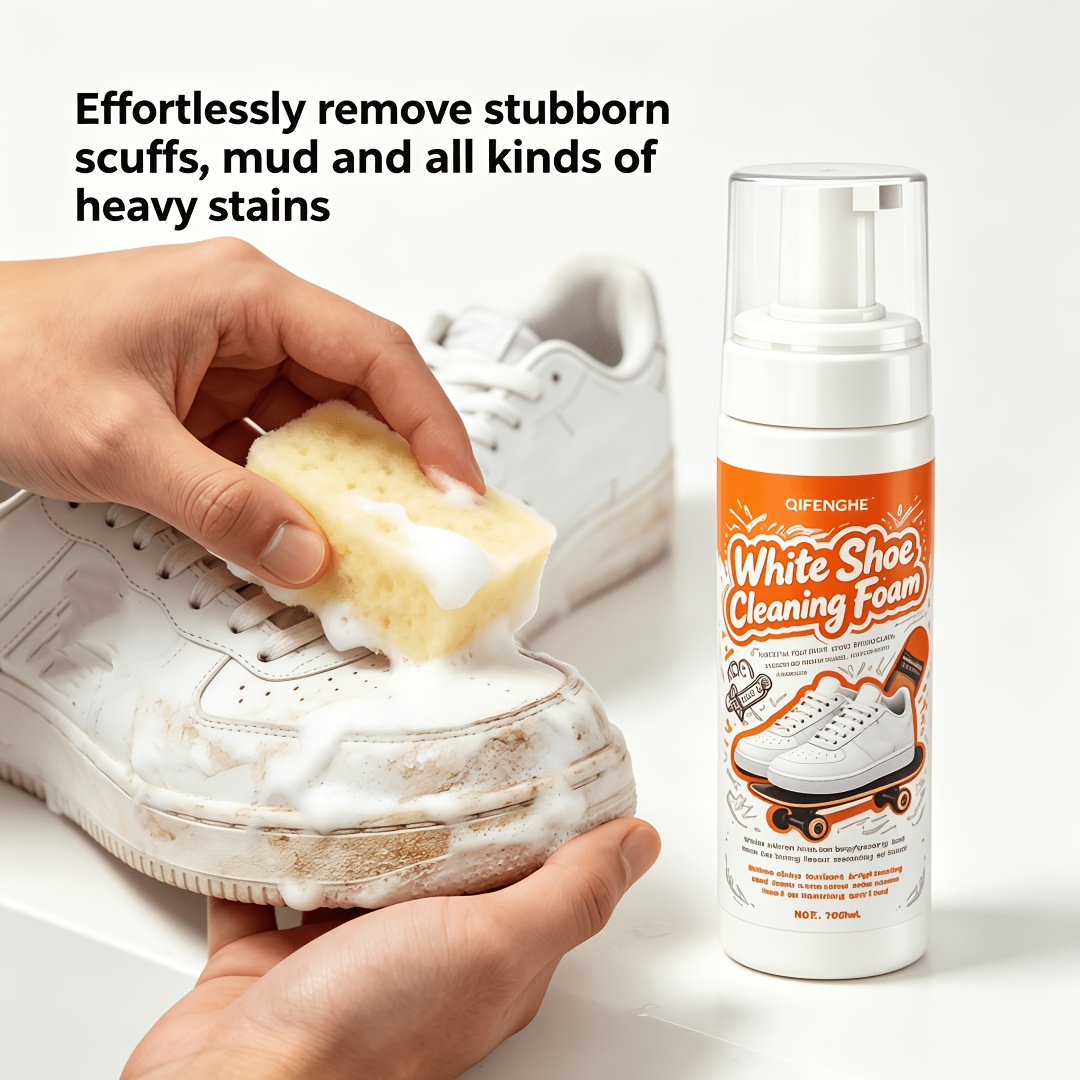 Portable No Rinse White Shoe C - Sneaker Care Spray 评论和价格