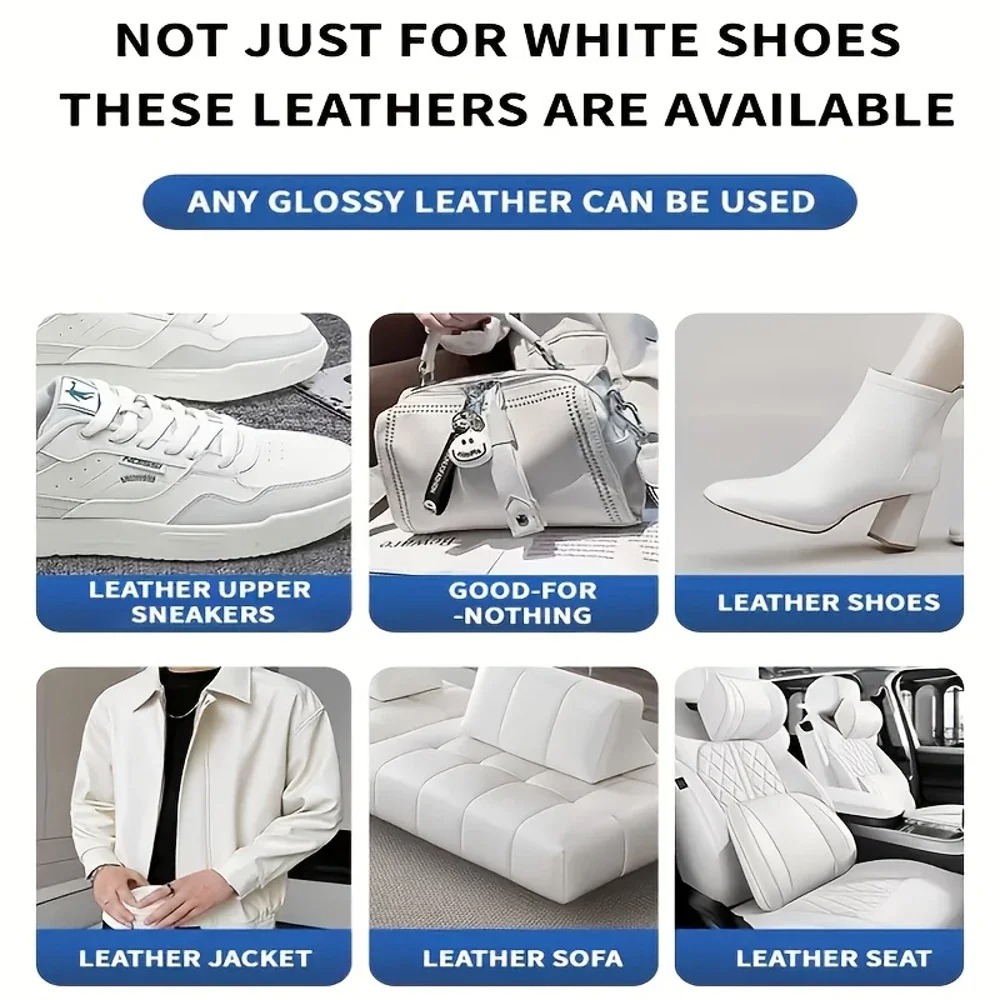 KJM White Leather Repair Cream - Sneaker Care Spray 评论和价格