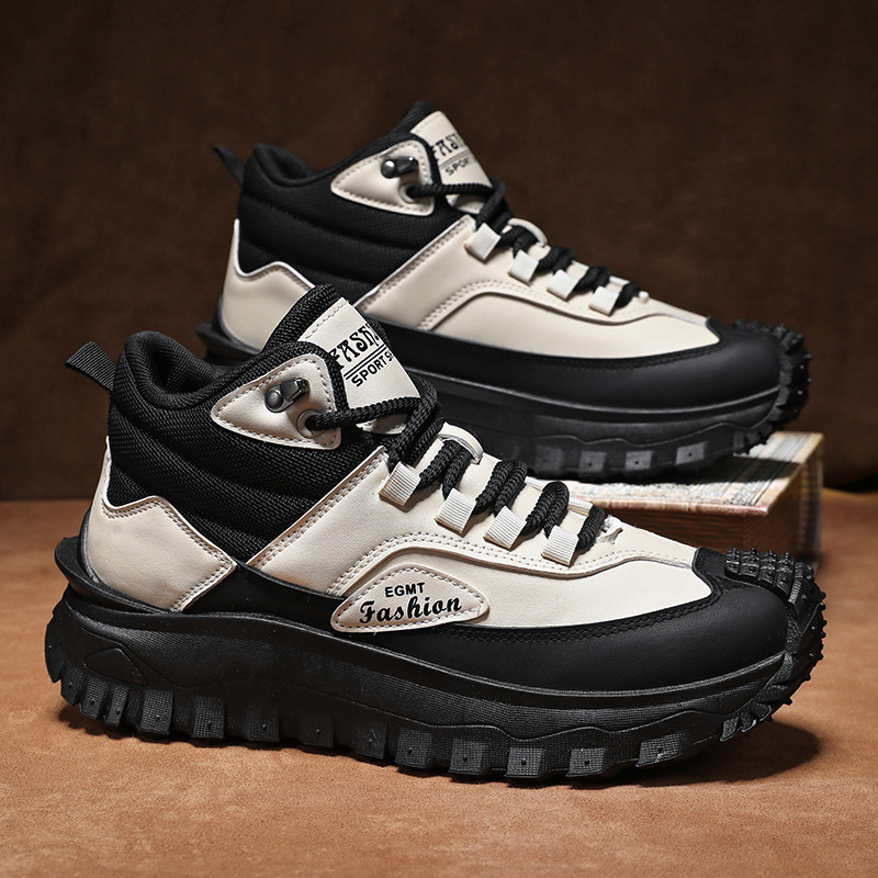 Men'S Black And White Mid Top  - Sneaker Zone 评论和价格