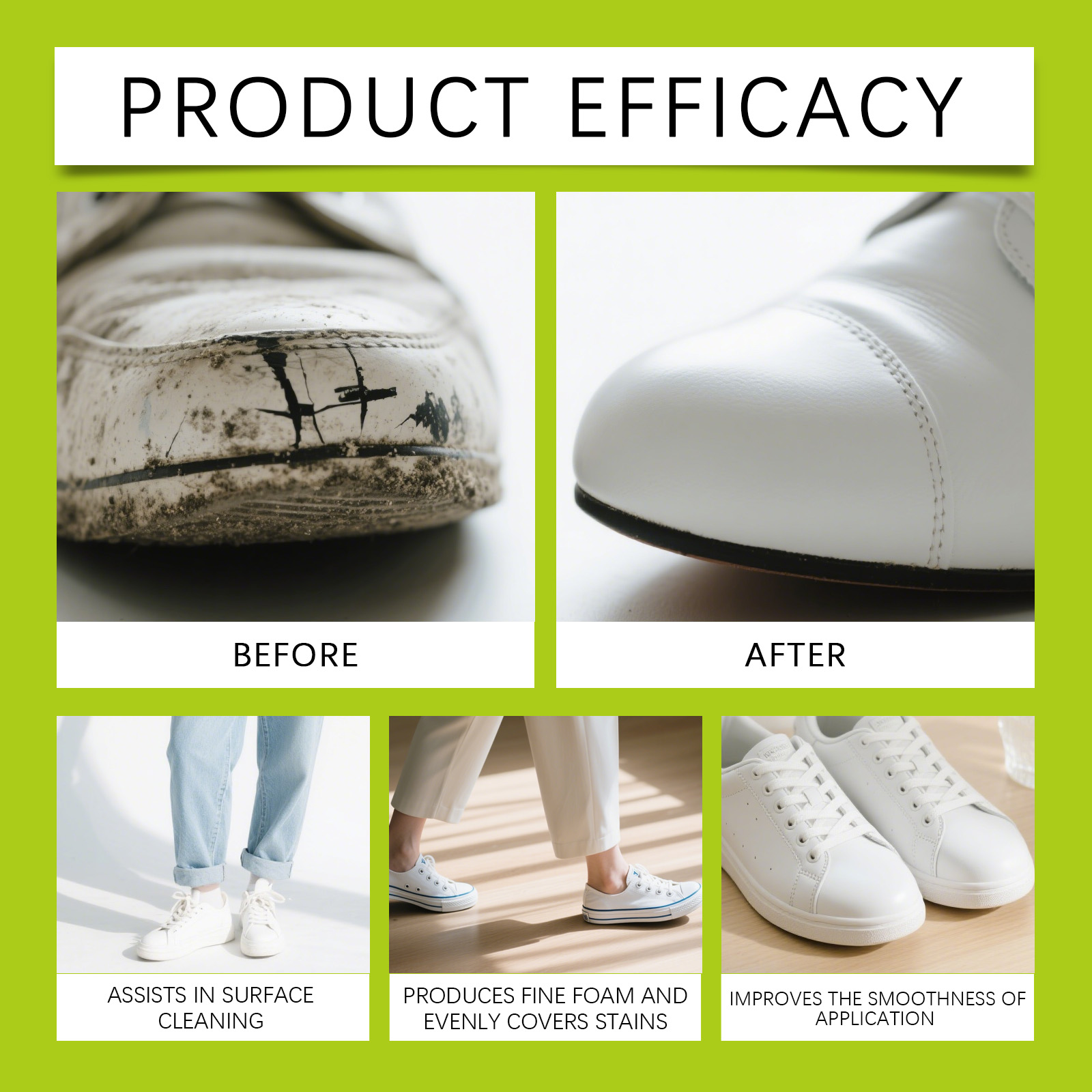 White Shoe Cleaner Sneaker Cle - Sneaker Care Spray 评论和价格